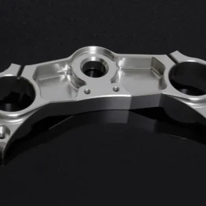 Top Triple Clamp, USD Fork Conversion, CNC Silver, Honda NSR150SP