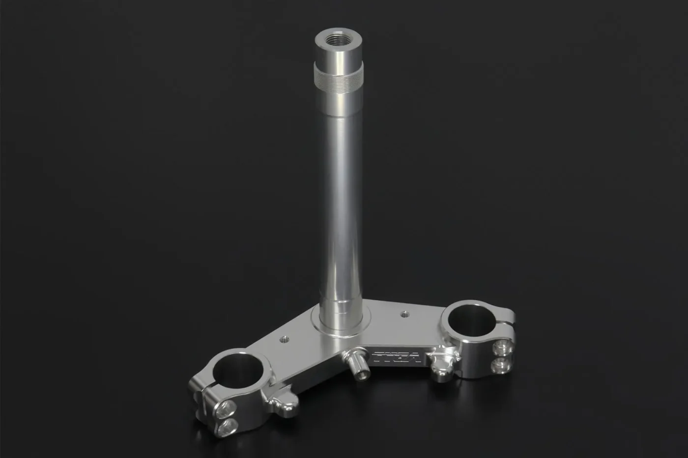 Lower Triple Clamp, CNC Silver, Ninja 150SS/Ninja 150R/Victor 150