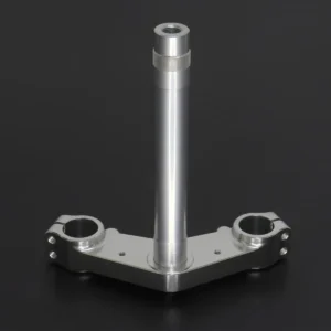 Lower Triple Clamp, CNC Silver, Ninja 150SS/Ninja 150R/Victor 150