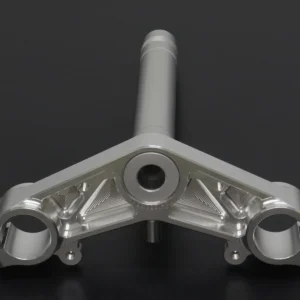 Lower Triple Clamp, CNC Silver, Ninja 150SS/Ninja 150R/Victor 150