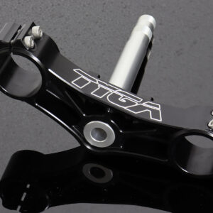 Lower Triple Clamp, CNC Black, CBR600RR Forks/NSR MC18, Shaft