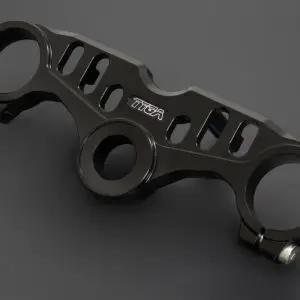 Top Triple Clamp, CNC Black, Ninja ZX-4R(R)