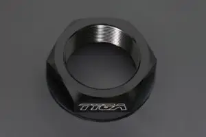 Top Triple Clamp Nut, Black, Ninja ZX-4R(R)