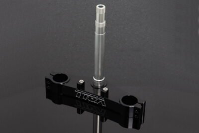 Lower Triple Clamp, CNC Black, Suzuki SV650
