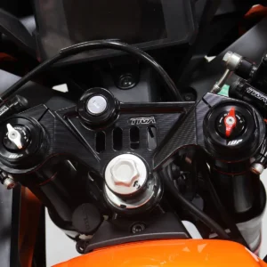 Handlebar Set, Racing, Hinge Type,  Black, KTM RC Series, 2022-2024