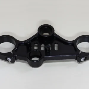 Top Triple Clamp, and Handlebar Clamp Set, Black, KTM RC Series 2022-2024