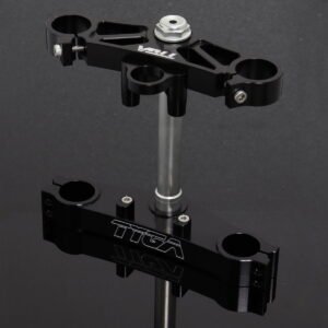 Triple Clamp Set, CNC Black, Suzuki SV650