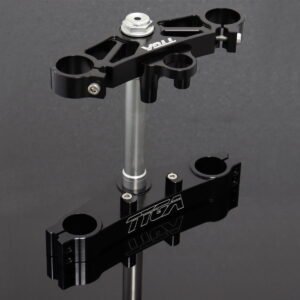 Triple Clamp Set, CNC Black, Suzuki SV650