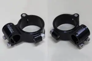 Handlebar Clamp, Pair, Hinge Type, Black, KTM RC Series