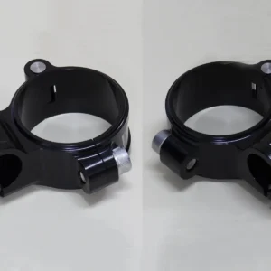 Handlebar Clamp, Pair, Hinge Type, Black, KTM RC Series
