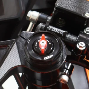 Handlebar Clamp, Right, Hinge Type, Black, KTM RC Series
