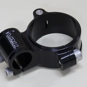 Top Triple Clamp (Race) and Handlebar Clamp Set, Black, KTM RC Series 2014-2021