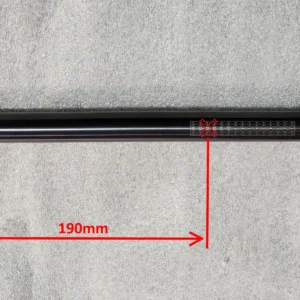 Handlebar Tube, Index Mark, Assy, Black