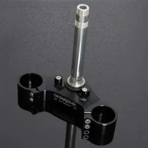 Lower Triple Clamp, USD Fork Conversion, CNC Black, Honda NSR150SP
