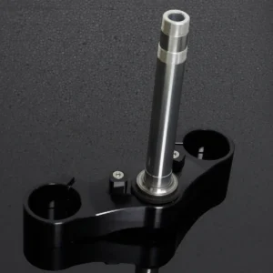 Lower Triple Clamp, USD Fork Conversion, CNC Black, Honda NSR150SP