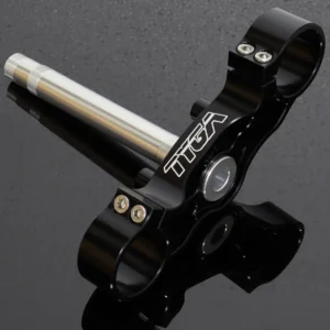Lower Triple Clamp, USD Fork Conversion, CNC Black, Honda NSR150SP