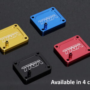 Exhaust Valve Covers, Pair, RGV250/Aprilia RS250 (Gold)