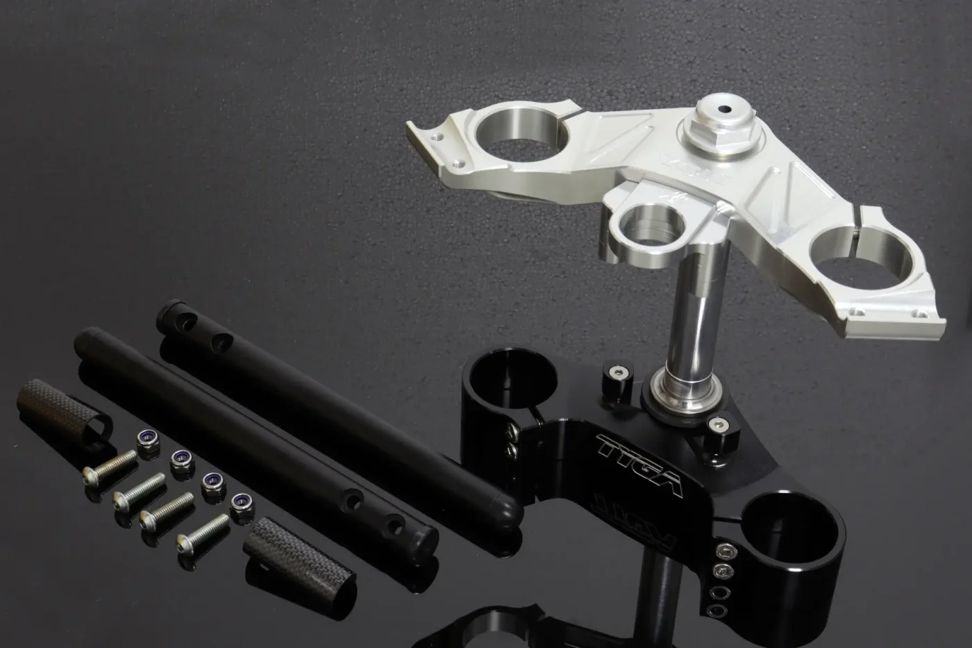 Triple Clamp Kit, USD Fork Conversion, CNC, Honda NSR150SP