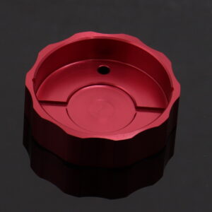 Brake Reservoir Cap, CNC, Red, Nissin