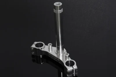 Lower Triple Clamp, CNC Silver, KRR150ZX