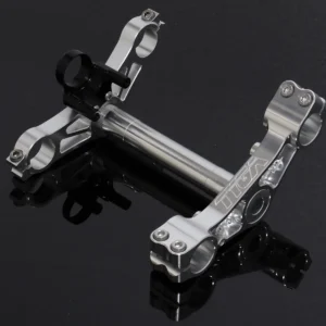 Triple Clamp Set, CNC Silver, KRR150ZX
