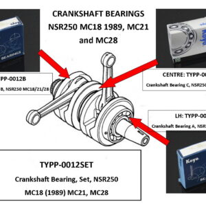 Crankshaft Bearing C, NSR250 MC18/21/28