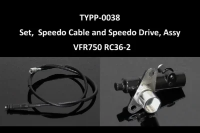 Set, Speedo Cable and Speedo Drive, Assy VFR750 RC36-2