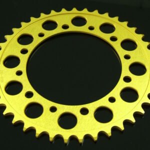 Sprocket, Rear, 39T, #520, Aluminium, (Gold)