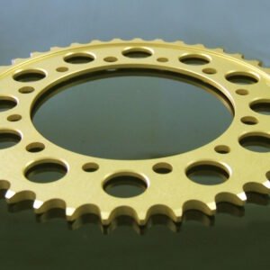 Sprocket, Rear, 39T, #520, Aluminium, (Gold)