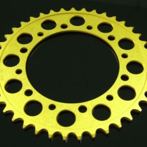 Sprocket, Rear, 40T, #520, Aluminium, (Gold)
