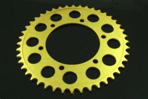 Sprocket, Rear, 45T, #520, Aluminium, (Gold)