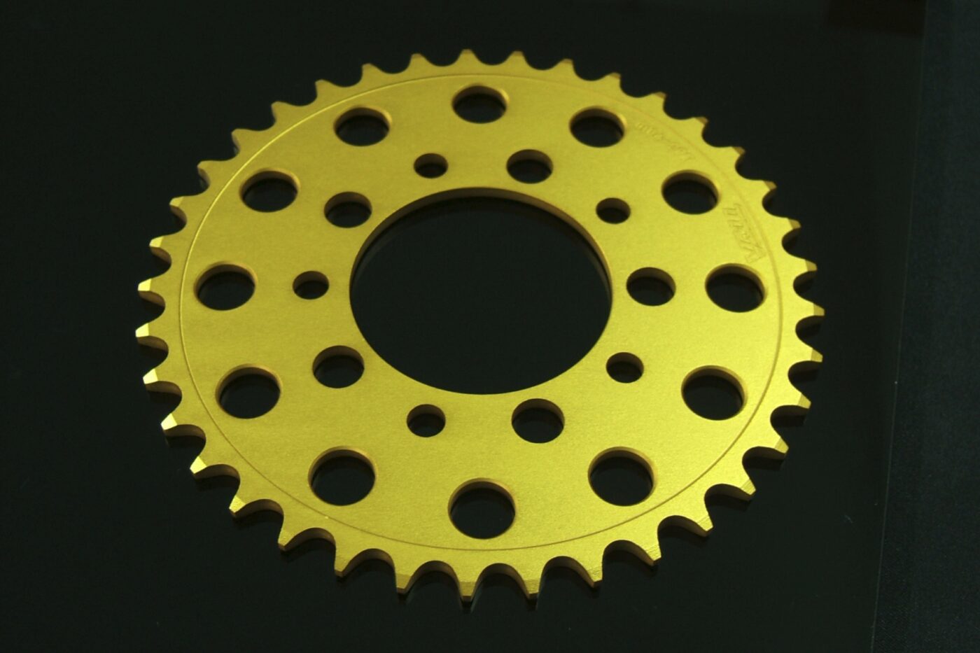 Sprocket, Rear, 37T, #520, Aluminium, (Gold)