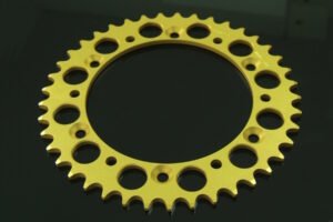 Sprocket, Rear, 42T, #520, Aluminium, (Gold)