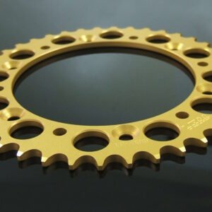 Sprocket, Rear. 45T, #520, Aluminium, (Gold)