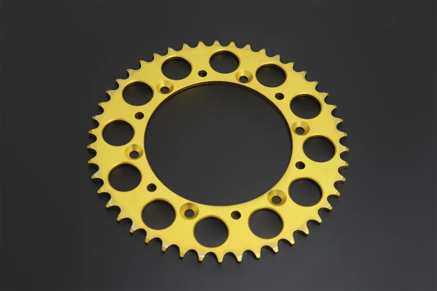 Sprocket, Rear, 46T, #520, Aluminium, (Gold) (Clearout)