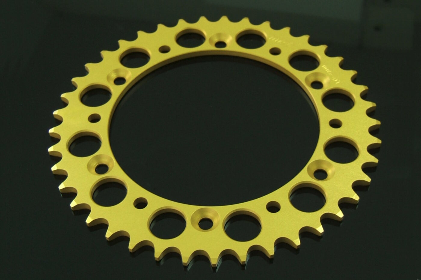 Sprocket, Rear, 47T, #520, Aluminium, (Gold)