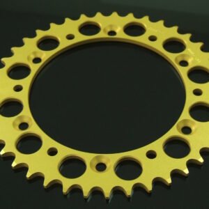 Sprocket, Rear, 47T, #520, Aluminium, (Gold)