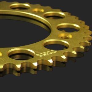 Sprocket, Rear, 40T, #520, Aluminium, (Gold)