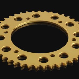 Sprocket, Rear, 40T, Aluminium, (Gold) #520 Conversion