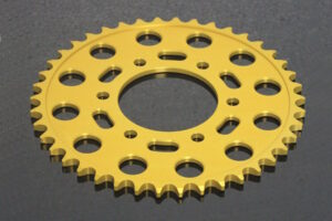Sprocket, Rear, 47T, #520, Aluminium, (Gold)