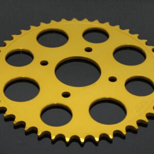 Sprocket, Rear, 40T, #520, Aluminium, (Gold),