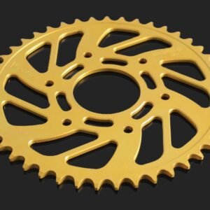 Sprocket, Rear, 42T, #520, Aluminium, (Gold),