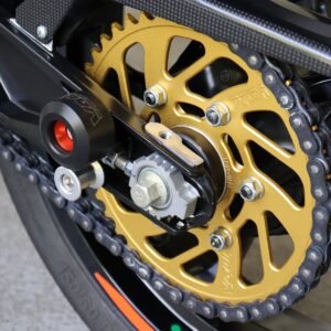 Sprocket, Rear, 42T, #520, Aluminium, (Gold),