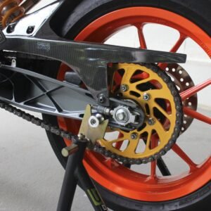 Sprocket, Rear, 44T, #520, Aluminium, (Gold),