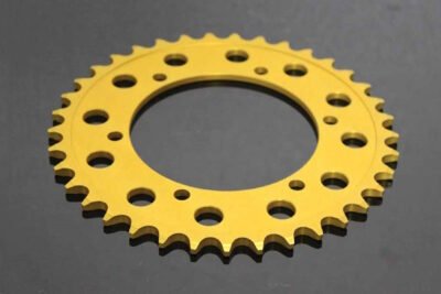 Sprocket, Rear, 37T, #520, Aluminium, (Gold)