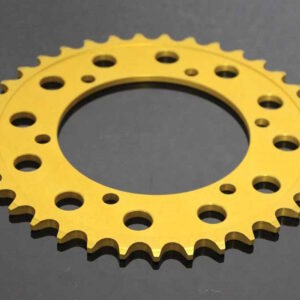 Sprocket, Rear, 40T, #520, Aluminium, (Gold)
