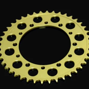 Sprocket, Rear, 43T, #520, Aluminium, (Gold)
