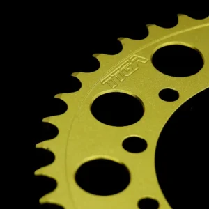 Sprocket, Rear, 43T, #520, Aluminium, (Gold)