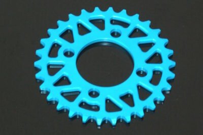 Sprocket, Rear, 33T, #420, Stock, Aluminium, (Blue), KSR110