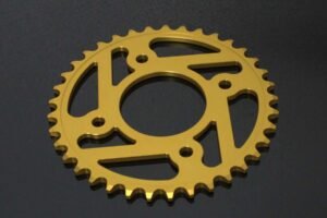 Sprocket, Rear, 33T, #420, Aluminium, (Gold)